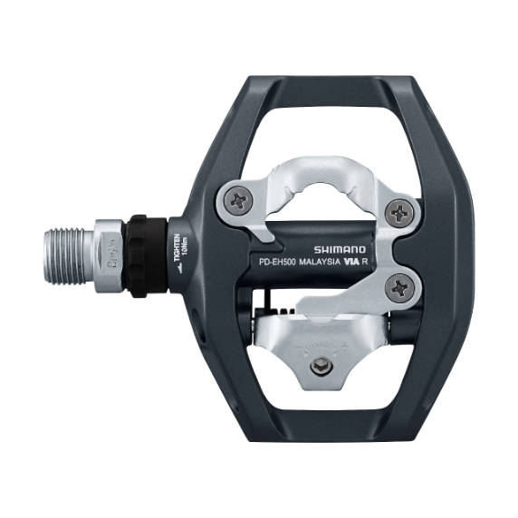 Shimano PD-EH500 hybrid pedal, clipless and flat pedals, image 4
