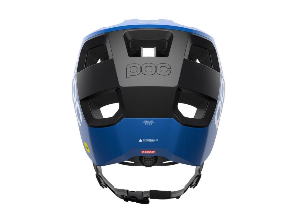 POC Kortal Race Mips, kuva 3 – Opal Blue / Uranium Black Metallic Matt