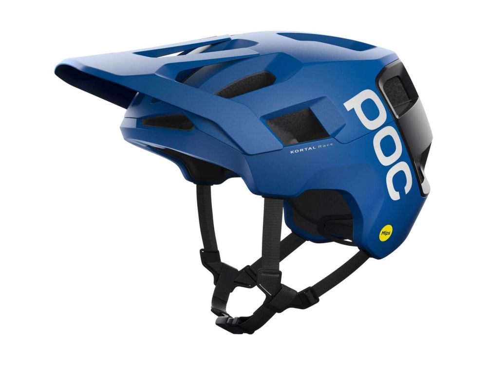 POC Kortal Race Mips – Opal Blue / Uranium Black Metallic Matt
