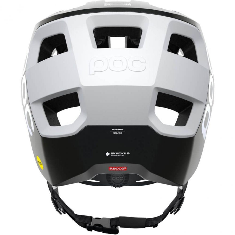 POC Kortal Race Mips, kuva 3 – Uranium Black Matt / Hydrogen White