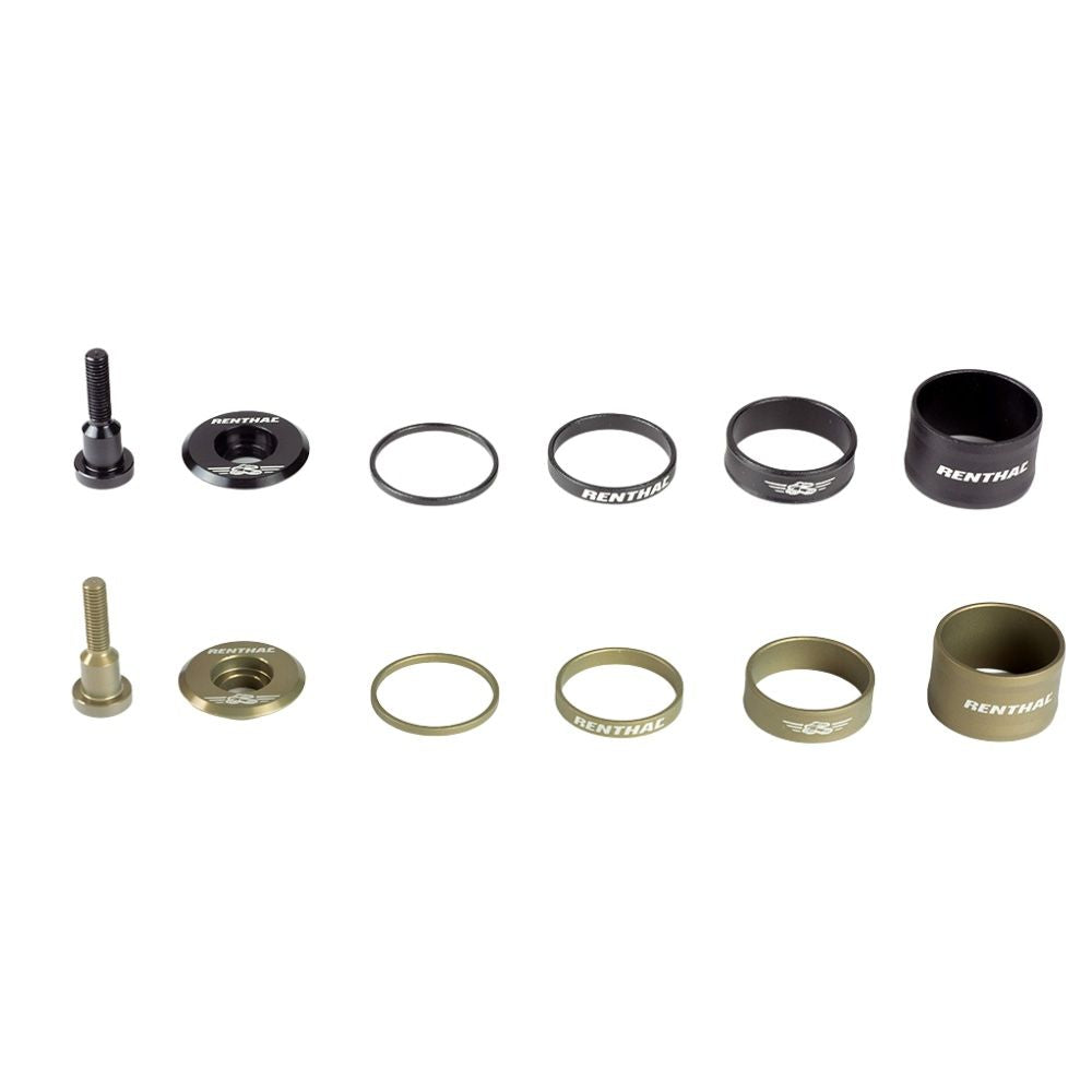 Renthal Headset Spacer and Top-Cap – AluGold