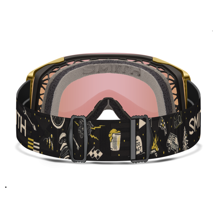 SMITH Rhythm MTB Goggles – AC | Iago Garay + ChromaPop Contrast Rose Flash AF Clear AF