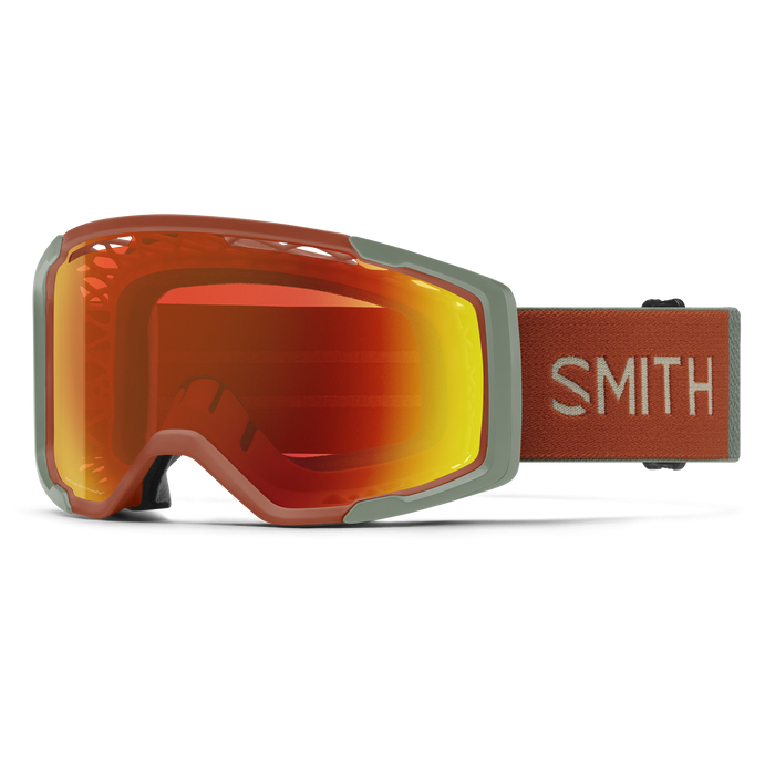 SMITH Rhythm MTB Goggles – Rust Sagebrush + ChromaPop Everyday Red Mirror Clear AF