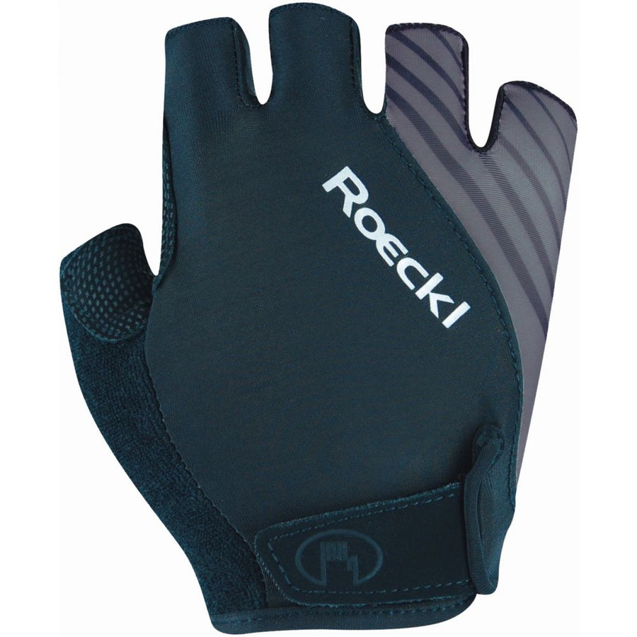 Roeckl Naturns short padded cycling glove Black
