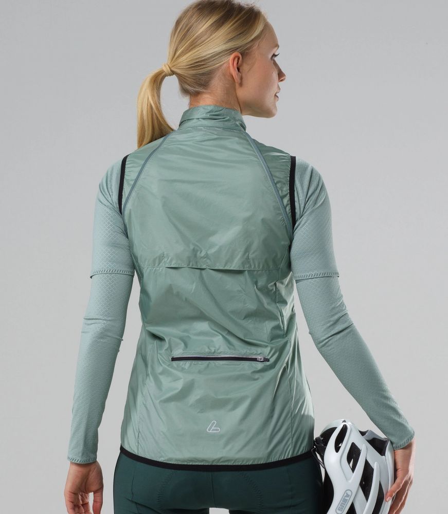 Löffler W Bike Zip-Off Jacket Windshell, kuva 2 – Black
