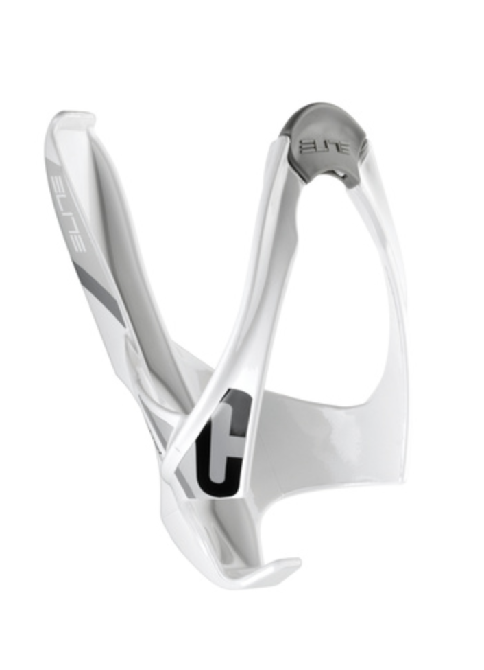 Elite Cannibal White Water Bottle Cage