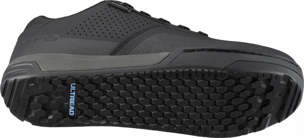 Shimano GF600 kenkä sivulta – ULTREAD GF -pohja
