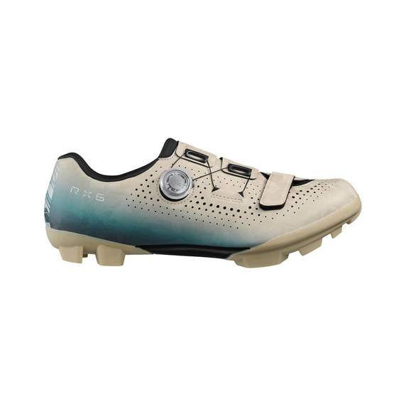 Shimano SH-RX600 Gravel Pyöräilykengät lukkopolkimille – Beige/Blue
