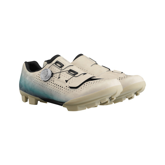 Shimano SH-RX600 Gravel Pyöräilykengät lukkopolkimille – Beige/Blue