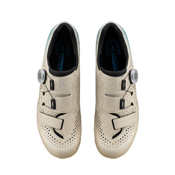 Shimano SH-RX600 Gravel Pyöräilykengät lukkopolkimille – Beige/Blue