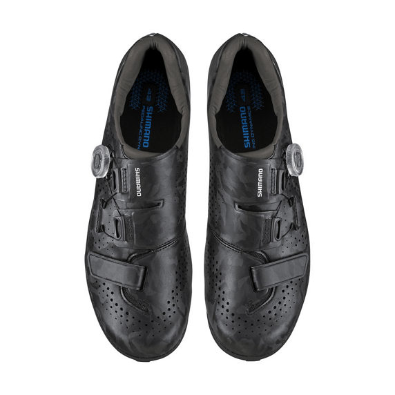 Shimano SH-RX600 Gravel Pyöräilykengät lukkopolkimille – Musta