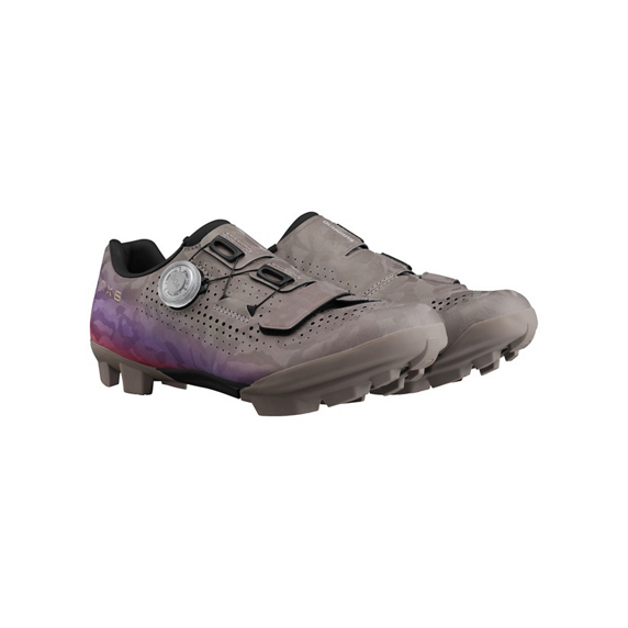 Shimano SH-RX600W Naisten Gravel Pyöräilykengät lukkopolkimille Gray/Purple