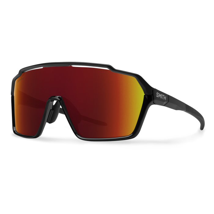 SMITH Shift XL MAG Urheiluaurinkolasit – Black + ChromaPop Red Mirror Lens