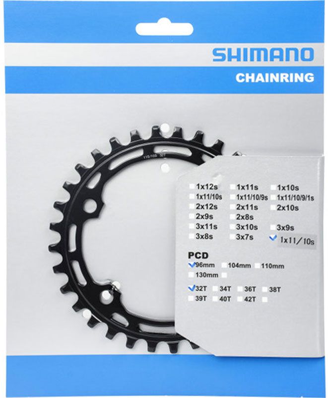 Shimano Steel Chainring Deore FC-M5100-1 1x10/11-speed, image 2