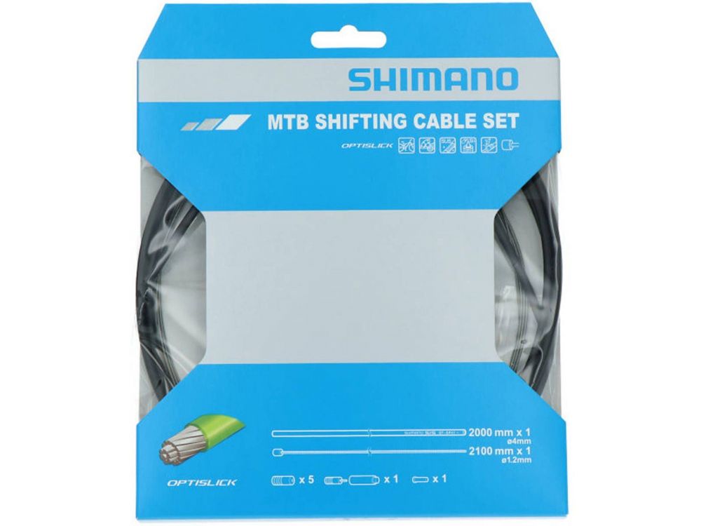 Shimano OT-SP41 MTB Optislick Gear Cable Set, Front/Rear, image 2