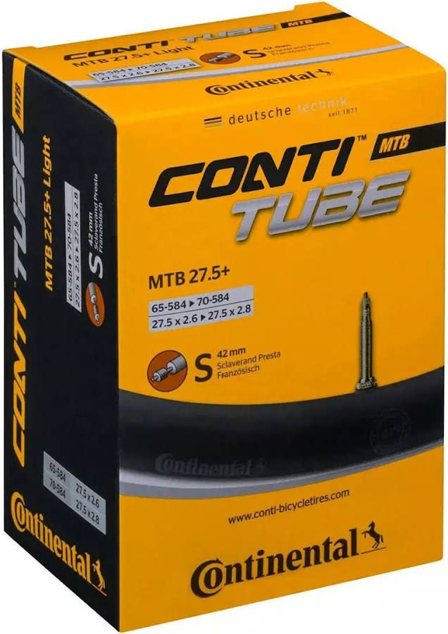 Inner tube Continental MTB 27.5x2.6–2.8" 42 mm Presta valve