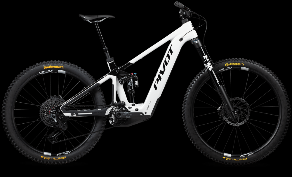 Pivot Shuttle LT Pro X0 Eagle Transmission w/FOX Podium – Stone Cold White