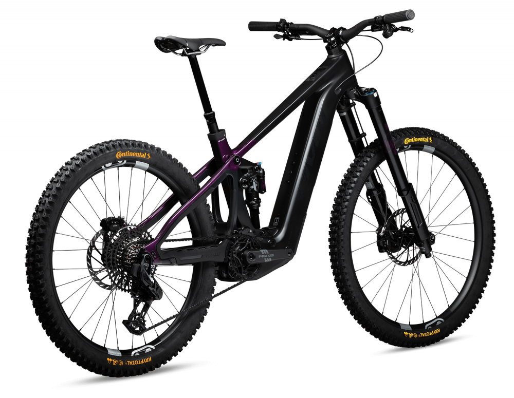 Pivot Shuttle LT Pro X0 Eagle Transmission w/FOX Podium, image 4 – Black Royal Purple
