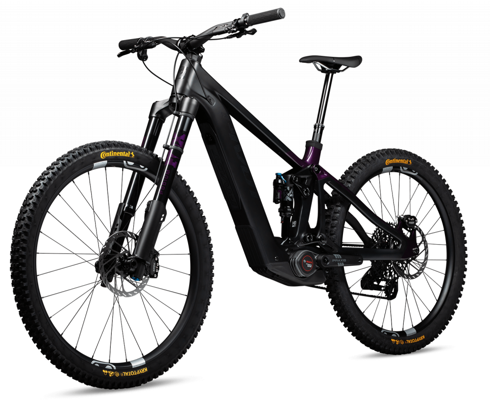 Pivot Shuttle LT Pro X0 Eagle Transmission w/FOX Podium, image 3 – Black Royal Purple