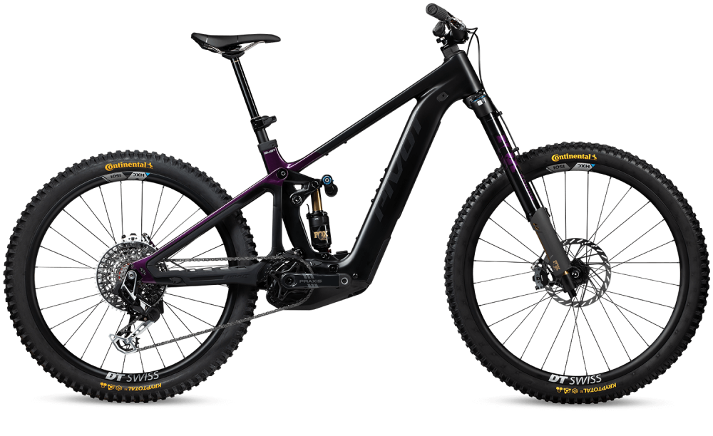 Shuttle LT Team XX Eagle Transmission w/FOX Podium Black Royal Purple