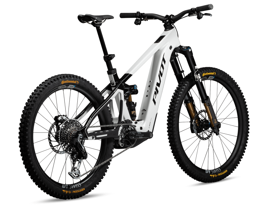 Shuttle LT Team XX Eagle Transmission w/FOX Podium Stone Cold White