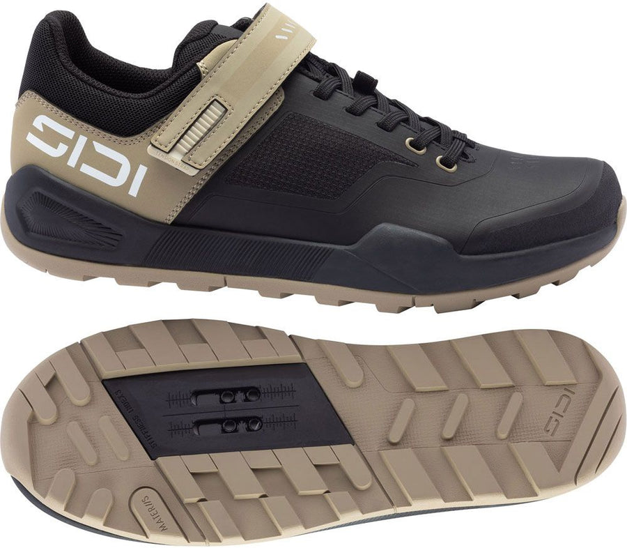 Sidi Indomita trail locking shoes with Materiis sole