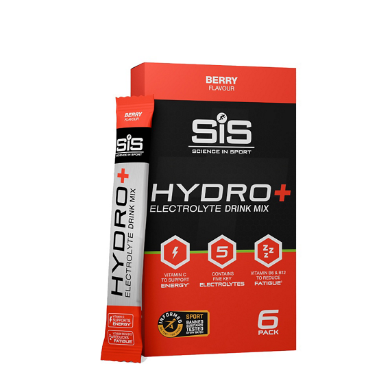 SIS GO HYDRO+ 6x4,5g Juomajauhe – Berry