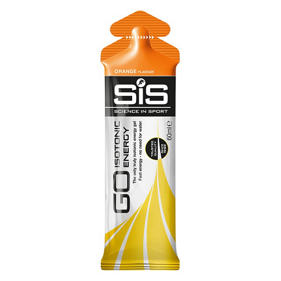 SIS GO Isotonic energiageeli Orange 60 ml