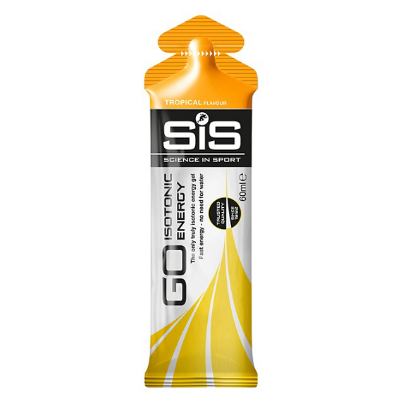 SIS GO Isotonic energiageeli Tropical 60 ml