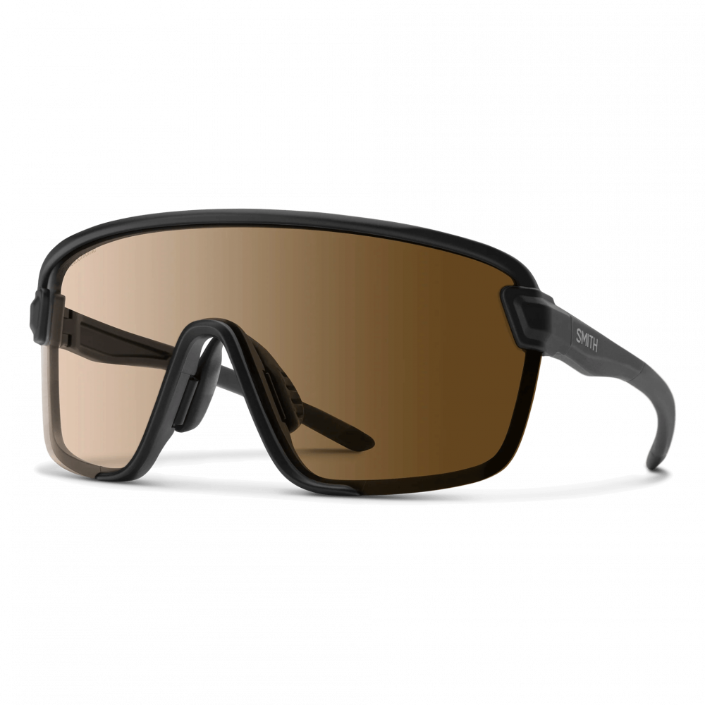 Smith Bobcat Matte Black ajolasit ChromaPop Photochromic Brown -linssillä
