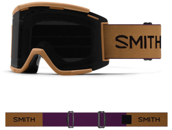 Smith Squad XL MTB – Indigo / Coyote + ChromaPop Sun Black / Clear Anti-Fog