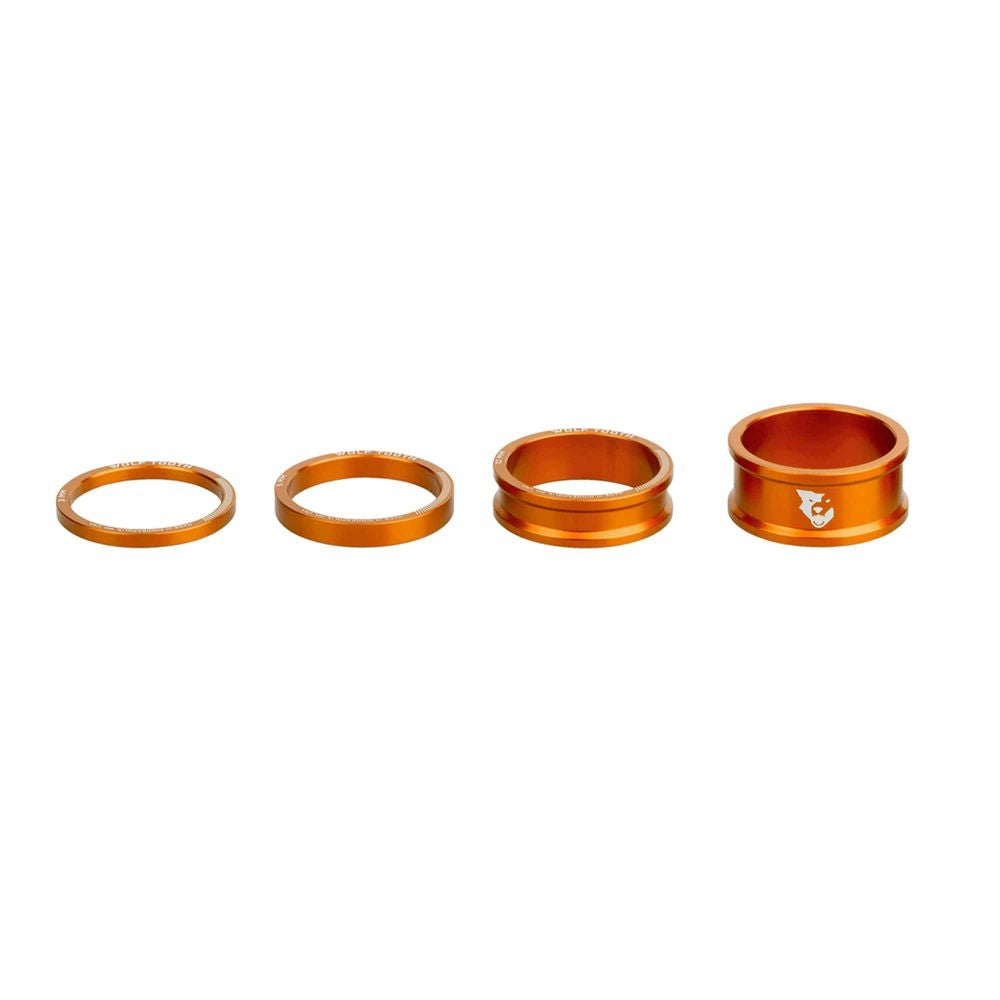 Wolf Tooth Precision Headset Spacers 4kpl – Oranssi