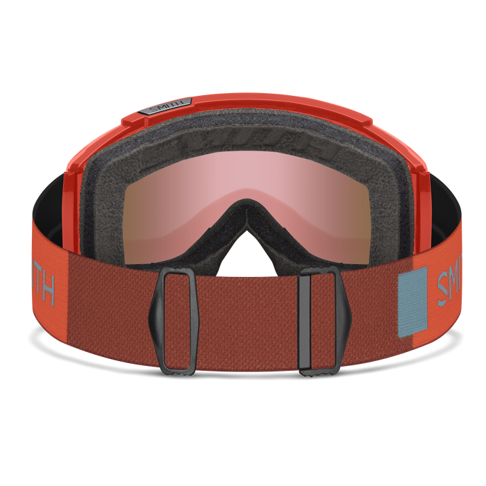 Smith Squad MTB Poppy Terra bikepark-goggles silikonipintaisella hihnalla
