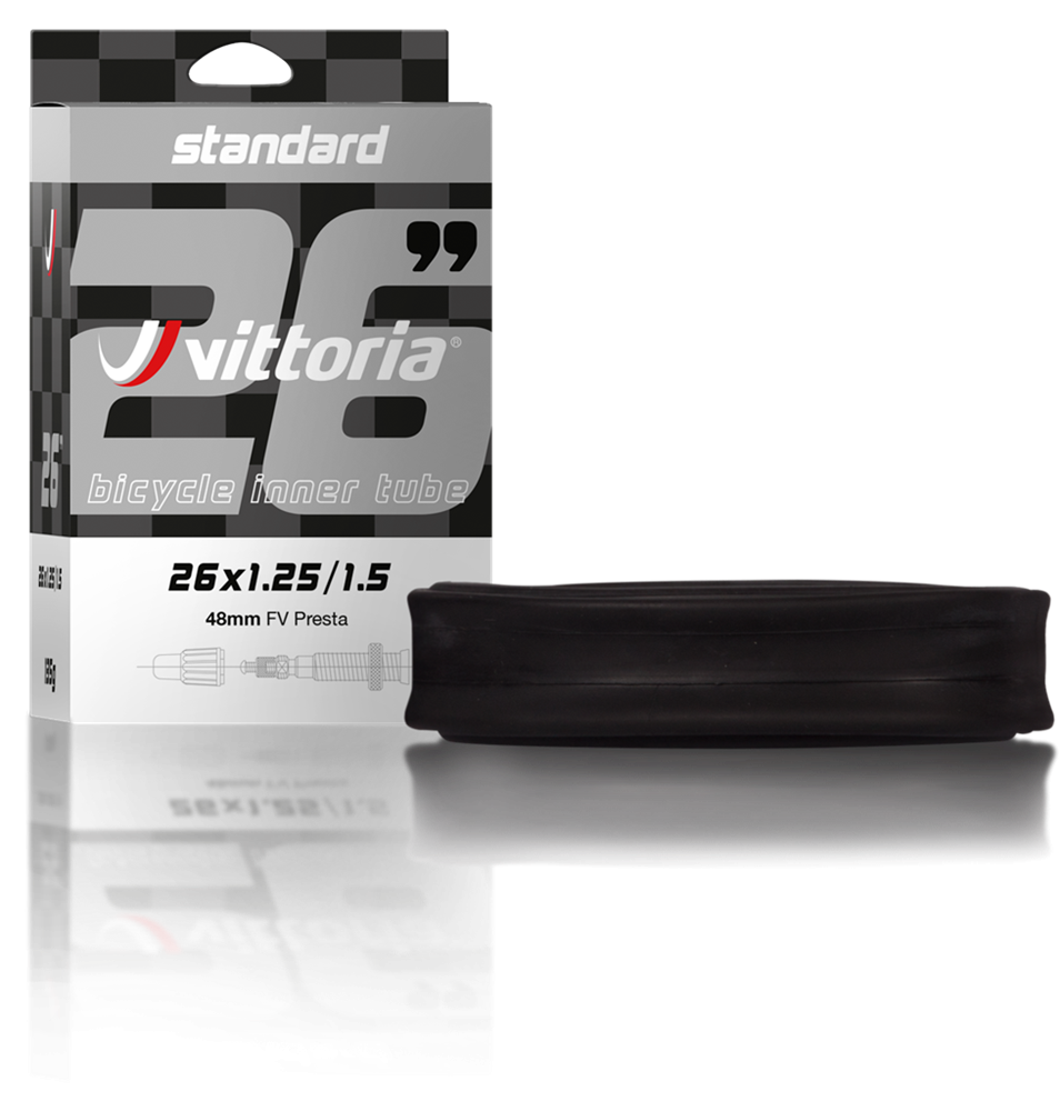 Vittoria Inner Tube 16"x1.5/1.75" 48mm AV Schrader Valve