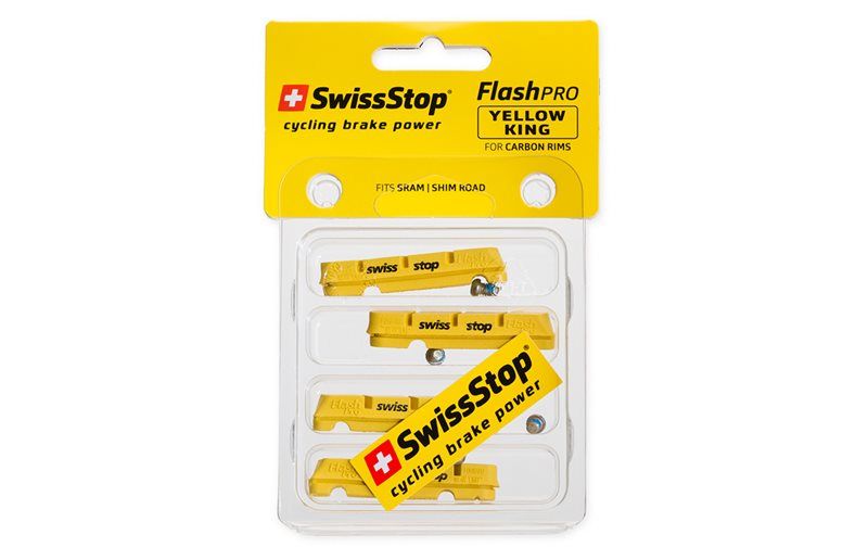 Swissstop Yellow King rim brake pads for carbon rims, 4 pcs