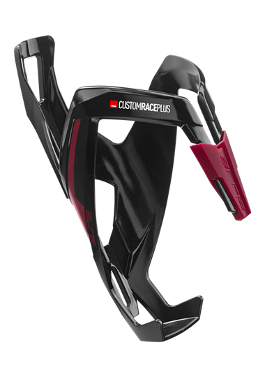 Elite Custom Race Plus bottle cage – Black Amaranth Graphic