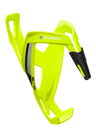 Elite Custom Race Plus bottle cage – Yellow