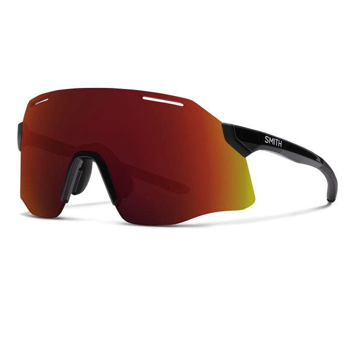 SMITH Vert PivLock ajolasit – Black + ChromaPop Red Mirror + Clear Lens