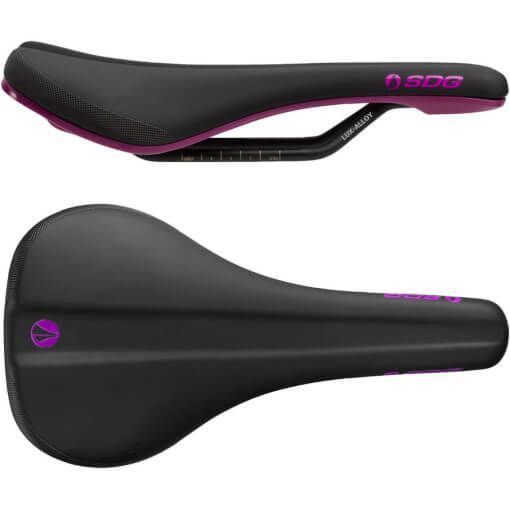 Satula SDG Bel-Air 3.0 Lux-Alloy – Musta/Violetti
