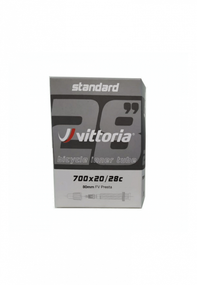Vittoria Inner Tube 700/622 28" x 20/28 mm, 80 mm Presta Valve