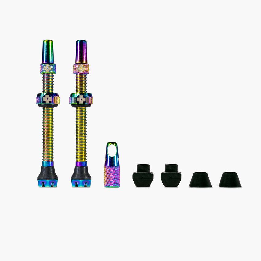 MUC-OFF Tubeless Valve Kit V. 2.0 – Oil Slick