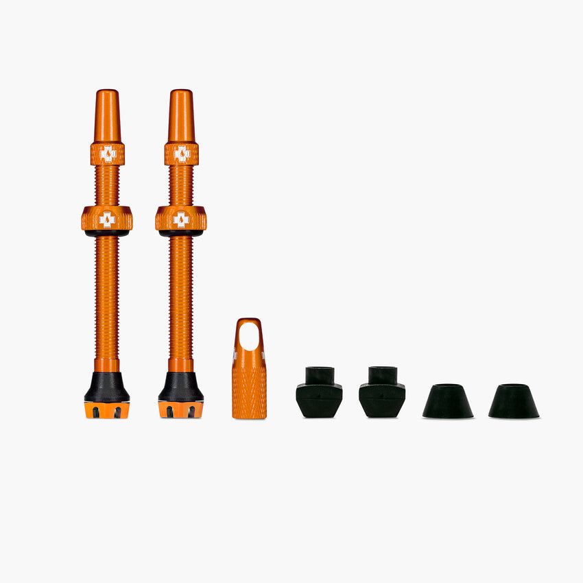 MUC-OFF Tubeless Valve Kit V. 2.0 – Oranssi