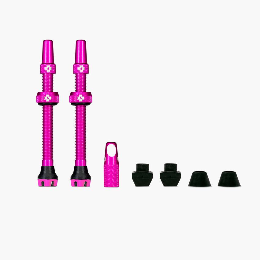 MUC-OFF Tubeless Valve Kit V. 2.0 – Pinkki