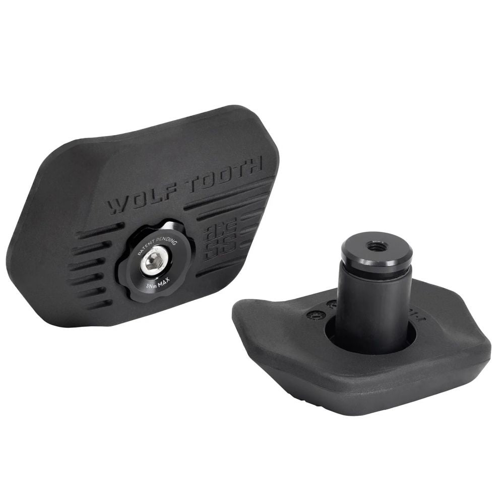 Wolf Tooth Locked-In Bar Ends -tankopäädyt mustana
