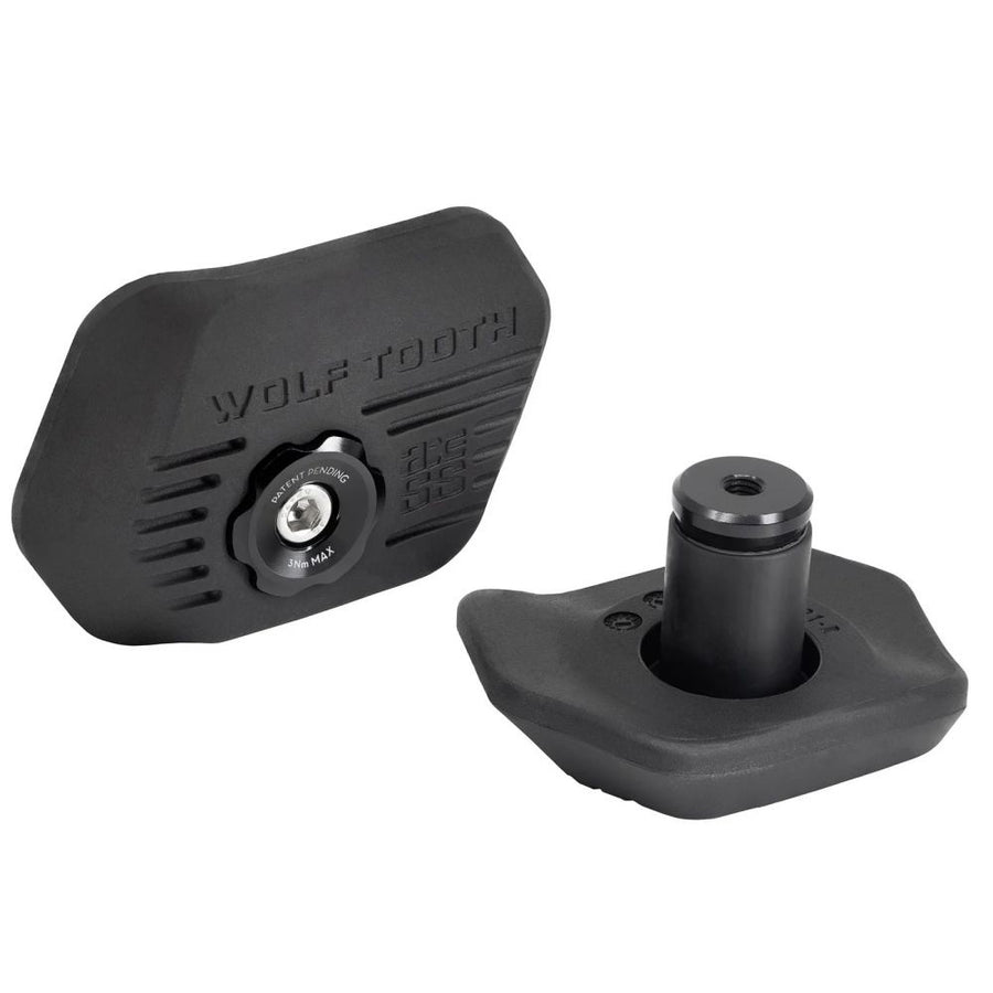 Wolf Tooth Locked-In Bar Ends -tankopäädyt mustana