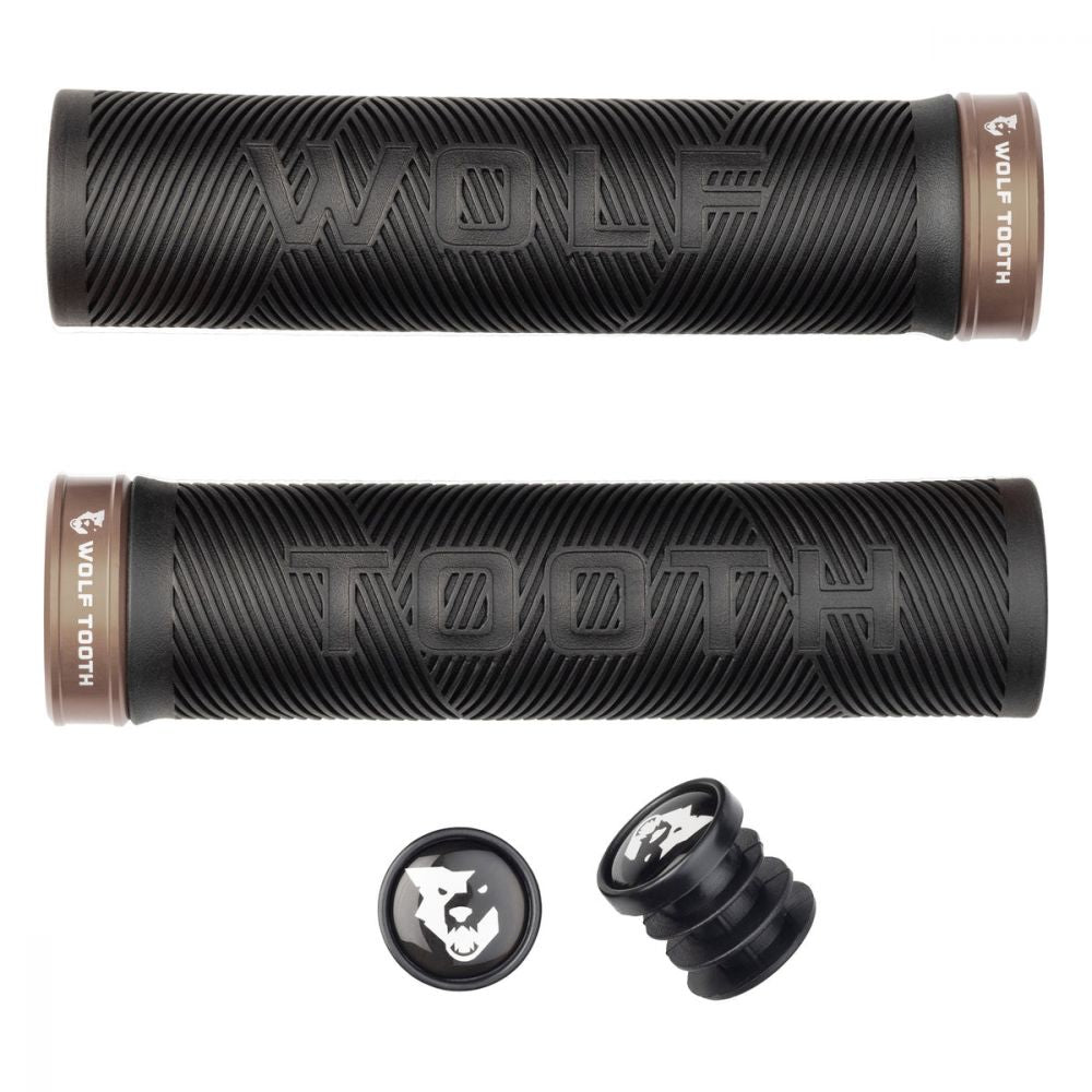 Wolf Tooth Echo Lock-On gripit – Black-Espresso