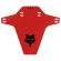 FOX Mud Guard Red -punainen MTB-etulokasuoja