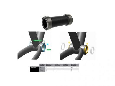 SRAM Bottom bracket DUB PressFit 121 mm Standard bearings