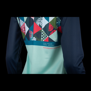 Peahi Long Sleeve Women's Jersey - Mint