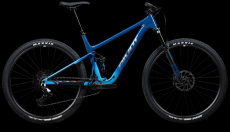 Pivot Mach 4 SL Ride Eagle Transmission hiilikuitu XC-täysjousitettu 120 mm joustolla. BLUE STELLAR FADE